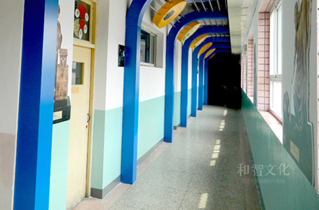 学校科技楼道走廊、长廊设计