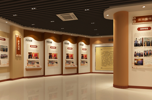东莞市某单位文化展厅设计制作
